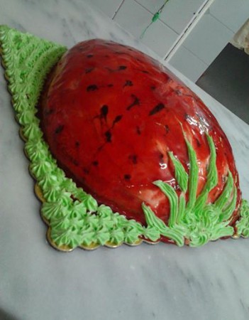 τουρτα φραουλα